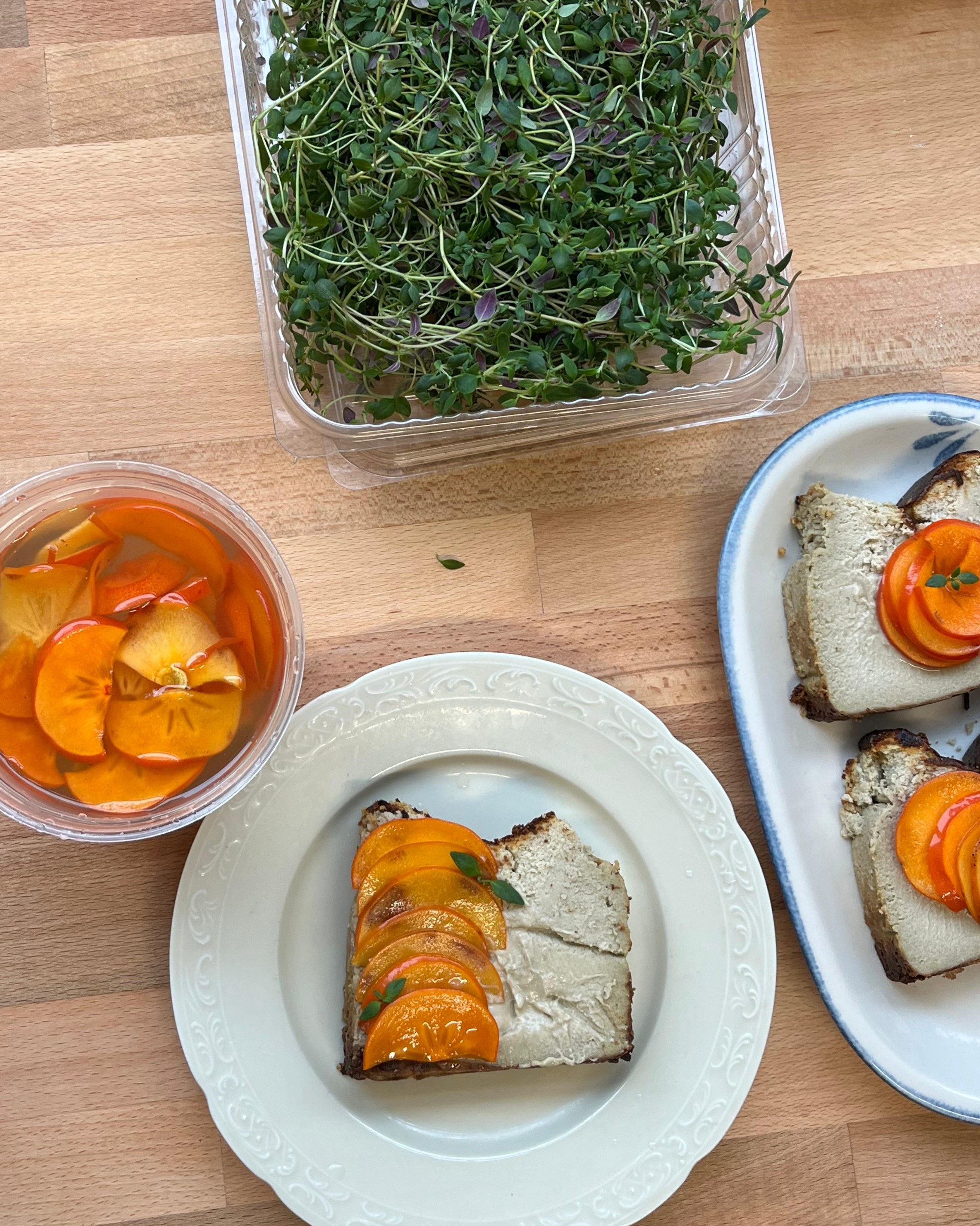 Seasonal pastries